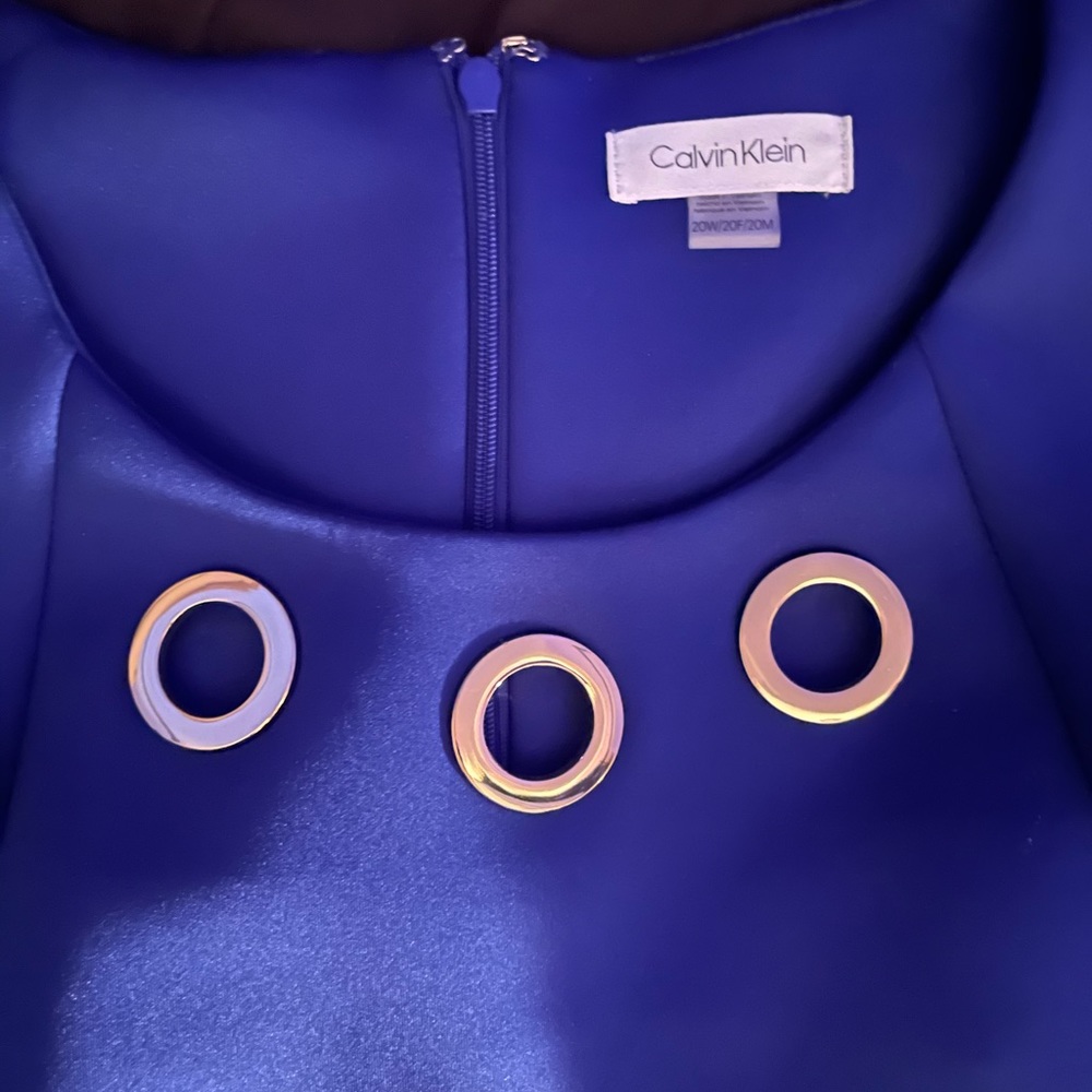 Plus size Calvin Klein dress.